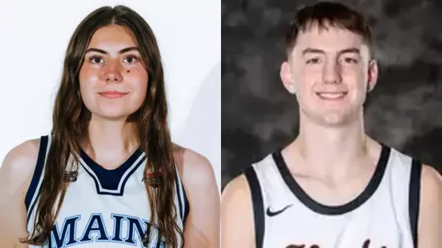 Which former Portland Maine News area high school standouts will be in action in the week starting Monday, Jan. 27?