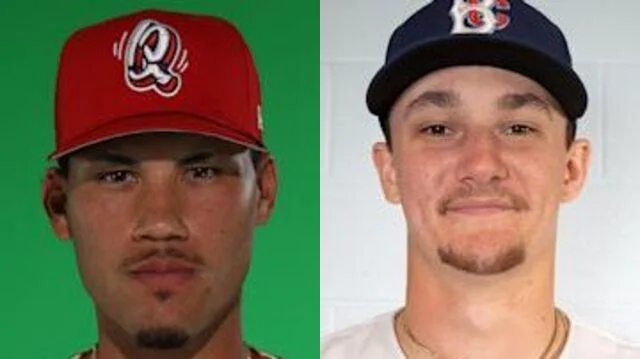 Kendrey Maduro and Calvin Ziegler