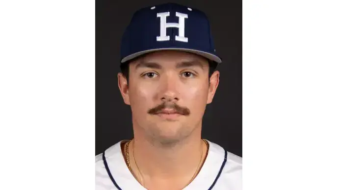 Aidan Bergholc, former John F. Kennedy Catholic High School baseball player will compete with his collegiate team for the NCAA Division III Baseball Championship