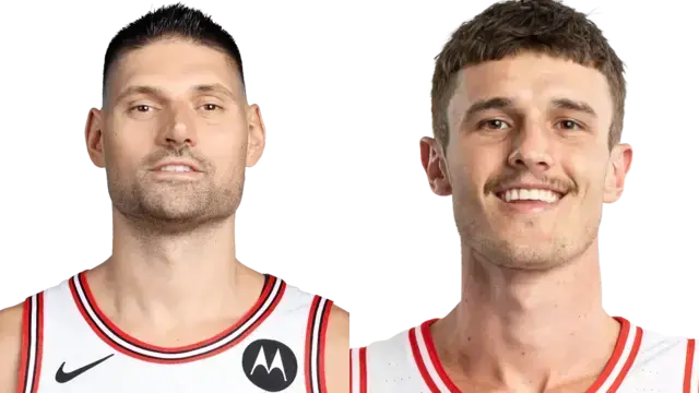 Nikola Vučević and Addison Arnold Nikola Vučević and Addison Arnold