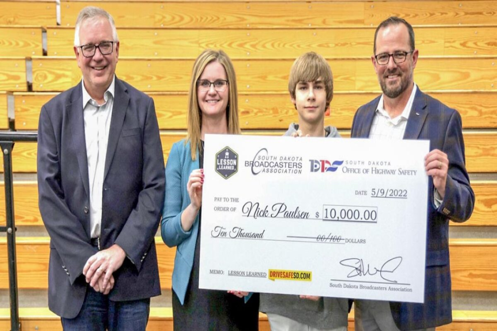 Montrose Student Wins ,000 In Highway Safety’s Lesson Learned SD Program Montrose Student Wins ,000 In Highway Safety’s Lesson Learned SD Program