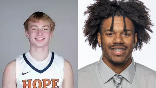 Which former Grand Rapids Reporter area high school standouts will be in action on Saturday, Feb. 8?