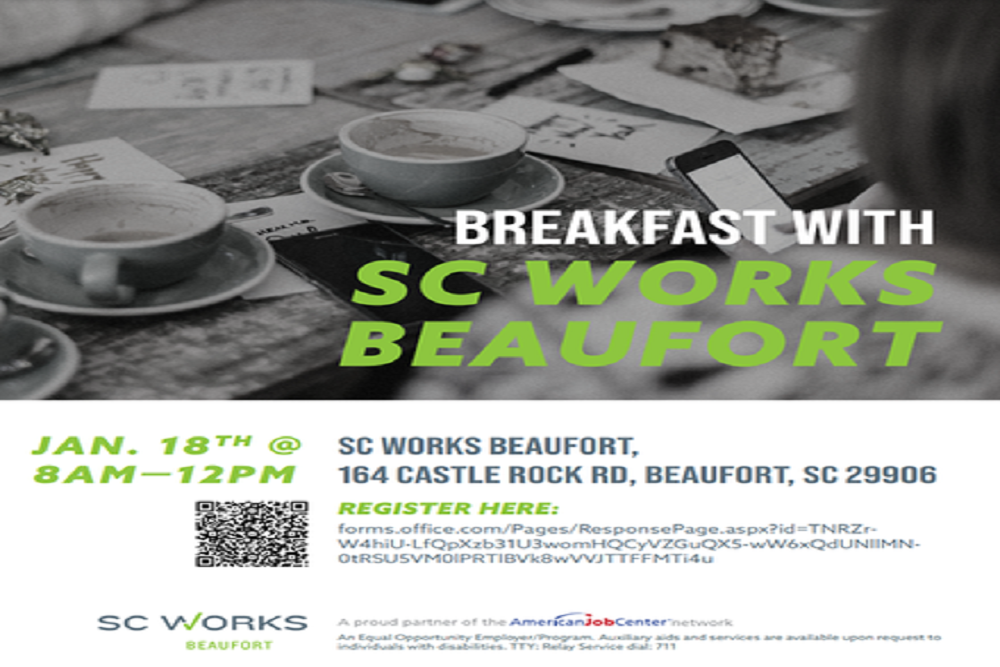 Beaufort Reg. Chamber of Commerce & Visitors Center: SC Works Breakfast