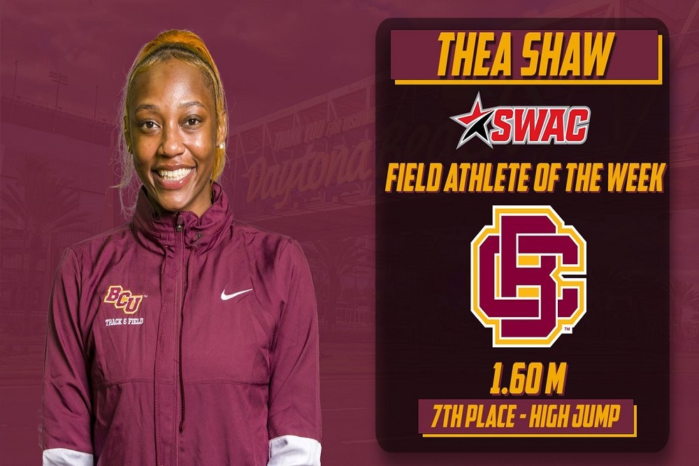 @BCUTrackXC’s Shaw Garners SWAC Weekly Award