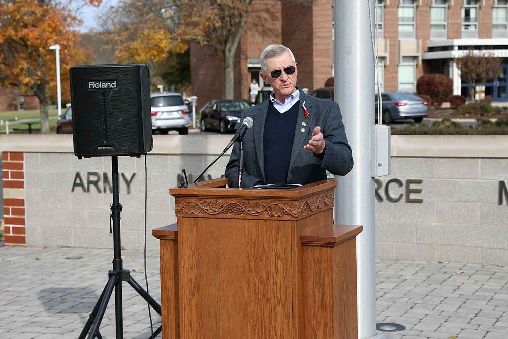 DeSales Salutes Veterans and Service Members at Veterans Day Ceremony DeSales Salutes Veterans and Service Members at Veterans Day Ceremony