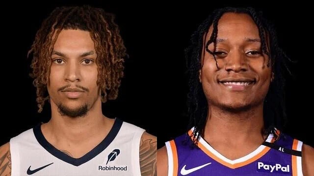 Brandon Clark and TyTy Washington Jr.