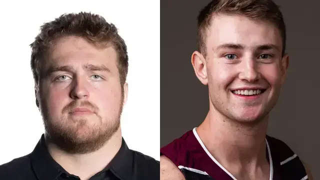 Trey Zuhn III and Brock Mishak