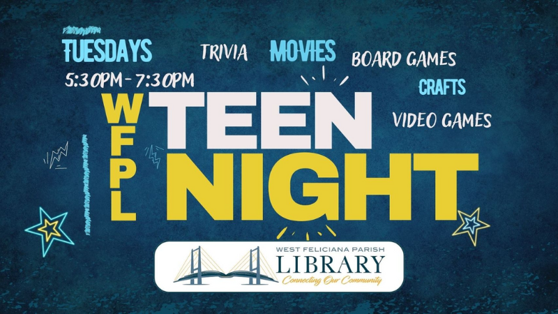 WFPLibrary Teen Night