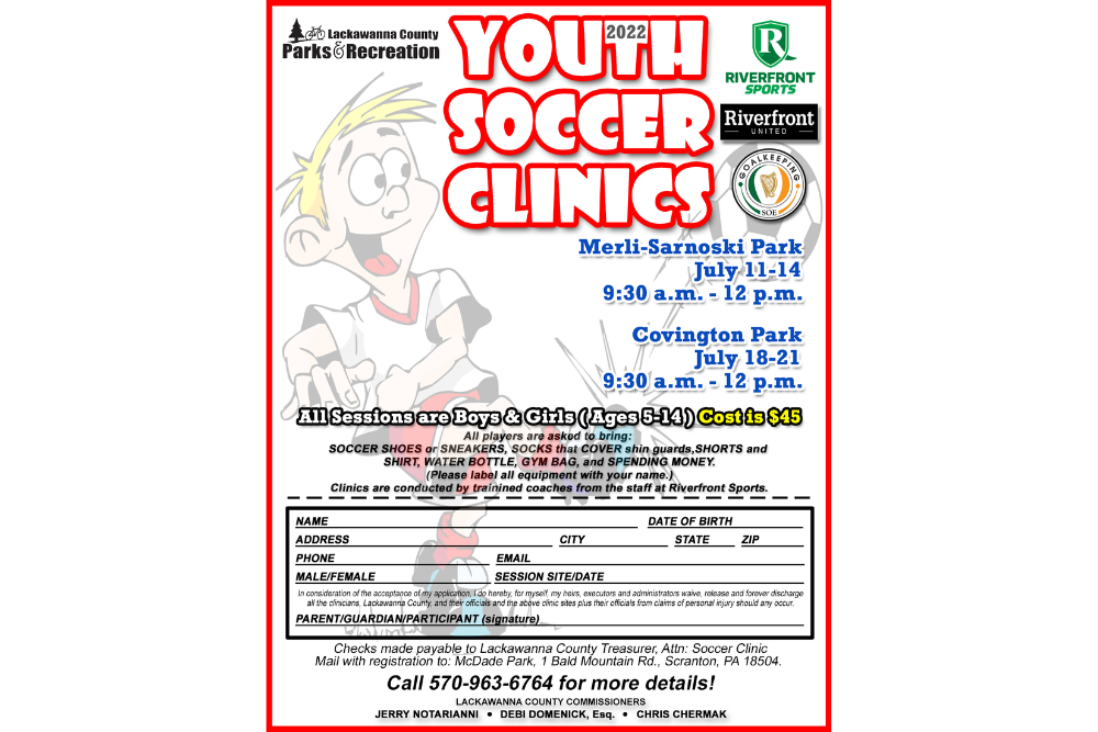 Soccer Clinics start in July