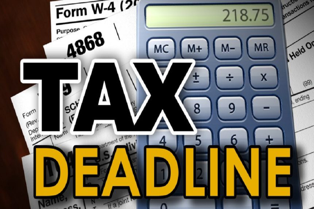 April 18 is Tax Deadline