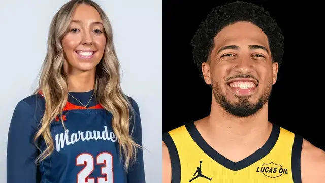 Emily Jaenke and Tyrese Haliburton