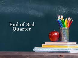 Last Day for Students – End of Fourth QTR. to be held May 25