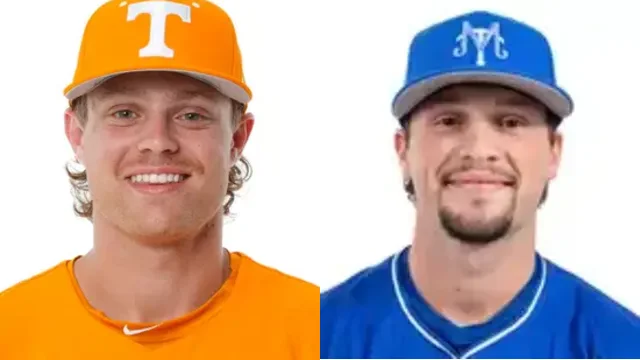 Which former Johnson City Times area high school standouts will be in action on Tuesday, May 13?