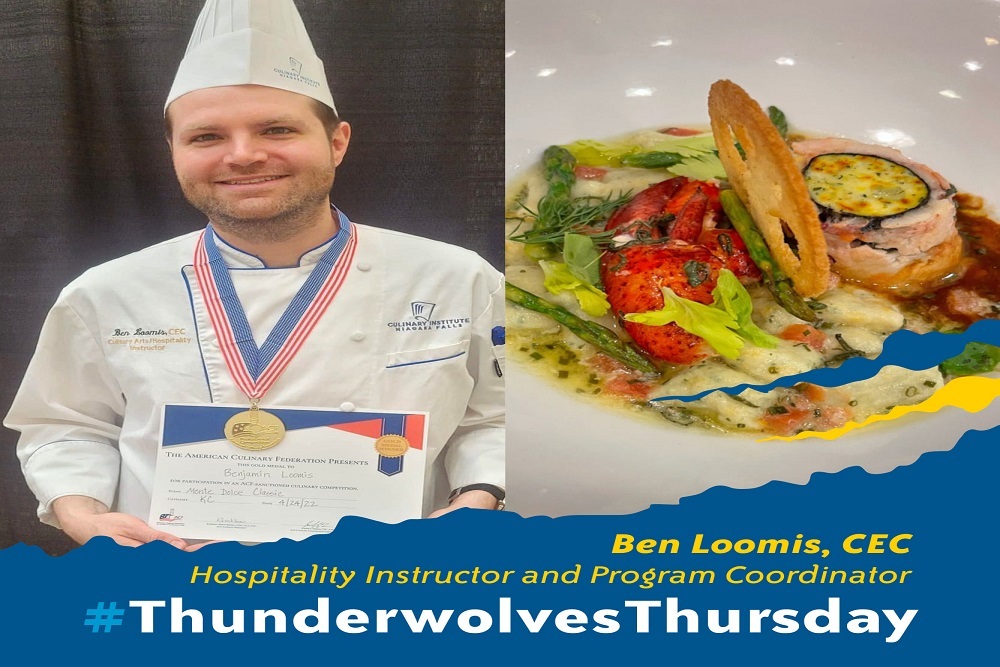 Congratulations to Niagara Falls Culinary Institute Chef Ben Loomis Congratulations to Niagara Falls Culinary Institute Chef Ben Loomis