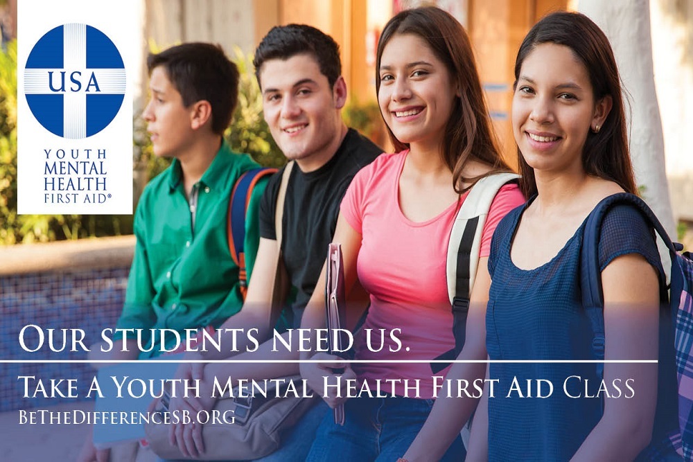 Youth Mental Health First Aid to be held May 26