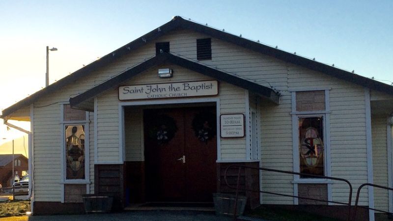 St. John the Baptist Catholic Church in Homer, AK