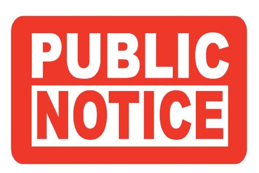 Public Notice of Revised Building Department Permit Fee Schedule effective Wednesday, February 1, 2023