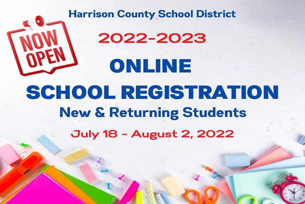 Harrison County School District MS – Online Registration for the 2022-23 School Year