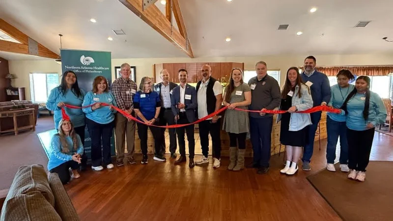 Northern Arizona Healthcare and Nackard Pepsi officials