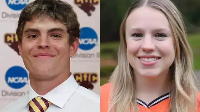 Emily Patton and Matthew Licardi