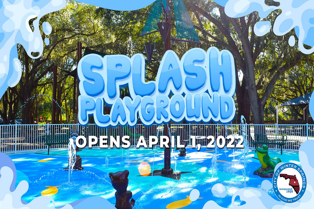 Splash Playground Opens on April 1