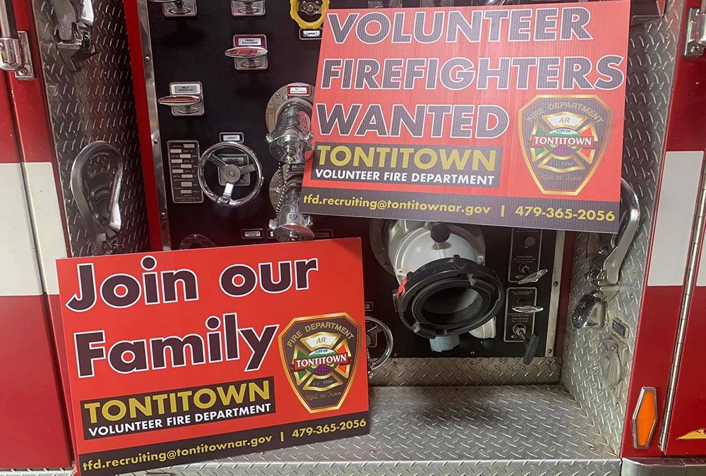 CITY OF TONTITOWN: Want To Be A Volunteer Firefighter? CITY OF TONTITOWN: Want To Be A Volunteer Firefighter?
