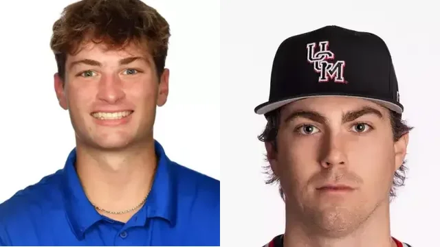 Which former Columbia News area high school standouts will be in action on Sunday, April 13?