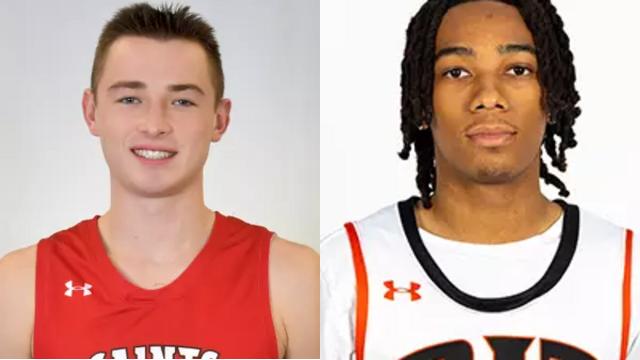 Which former Bean Town Times area high school standouts will be in action on Friday, Feb. 21?