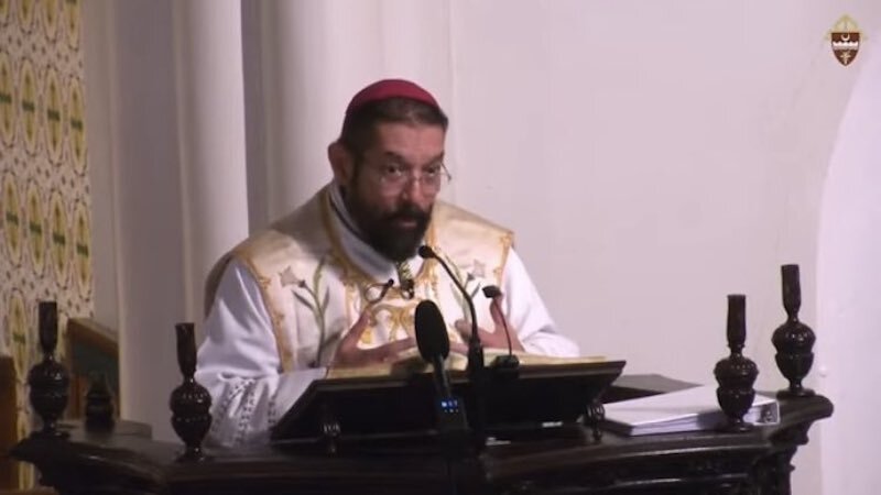 Bishop Daniel Flores is the chairman of the U.S. Conference of Catholic Bishops' committee on doctrine. Bishop Daniel Flores is the chairman of the U.S. Conference of Catholic Bishops' committee on doctrine.