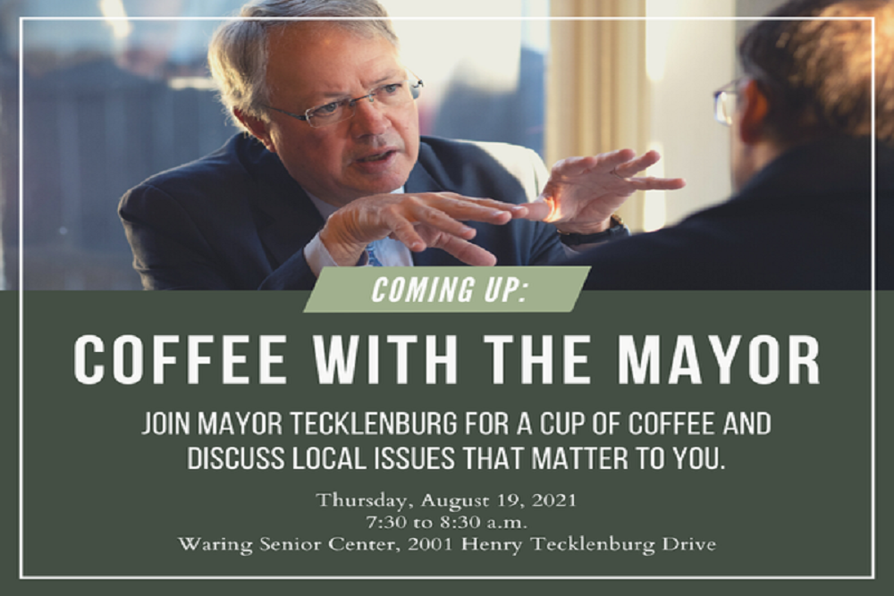 City of Charleston, SC Government: Coffee With the Mayor