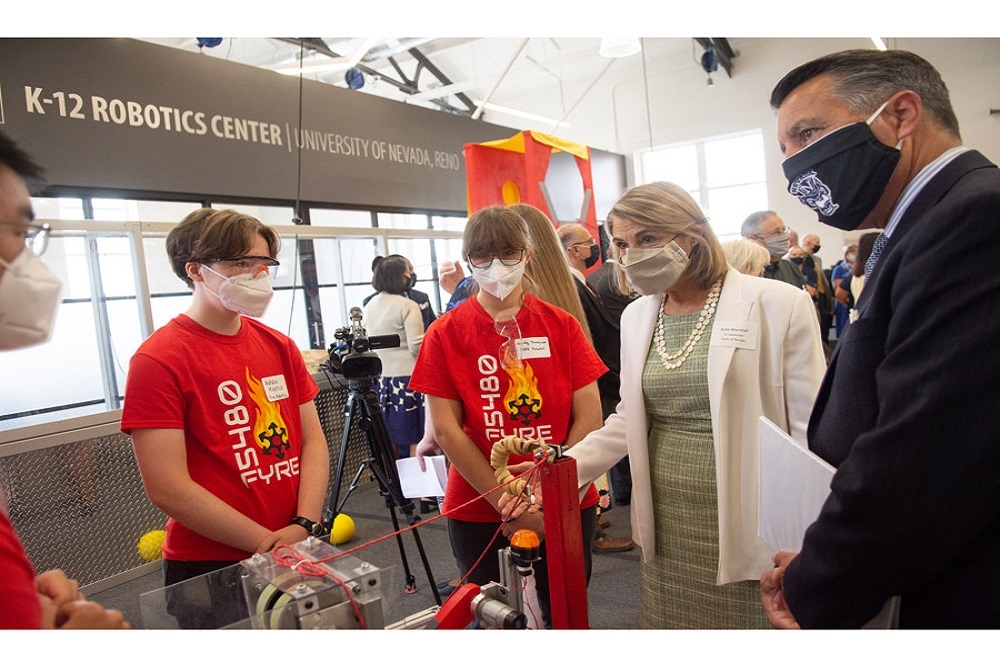Sparking innovative education and outreach: K-12 Robotics Center | University of Nevada, Reno