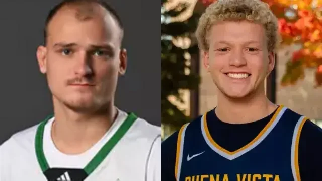 Which former SE Minnesota News area high school standouts will be in action on Saturday, Feb. 22?