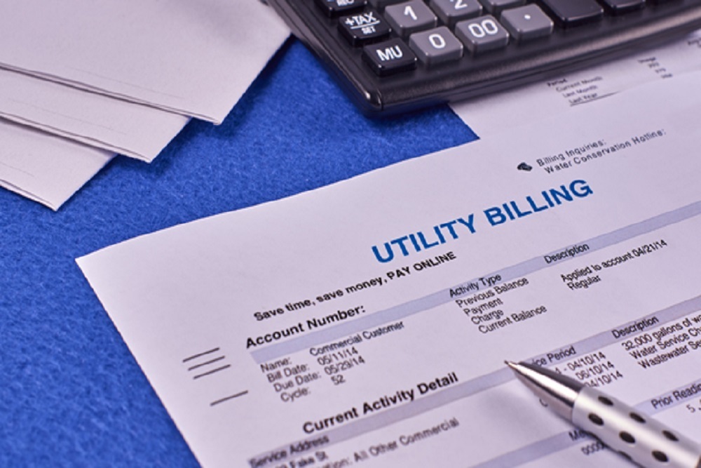 Utility Payments Due on March 25