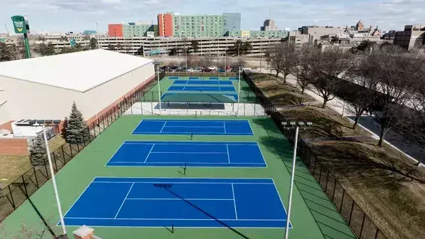 Wayne State men’s tennis team ranked third in NCAA Midwest Regional Poll