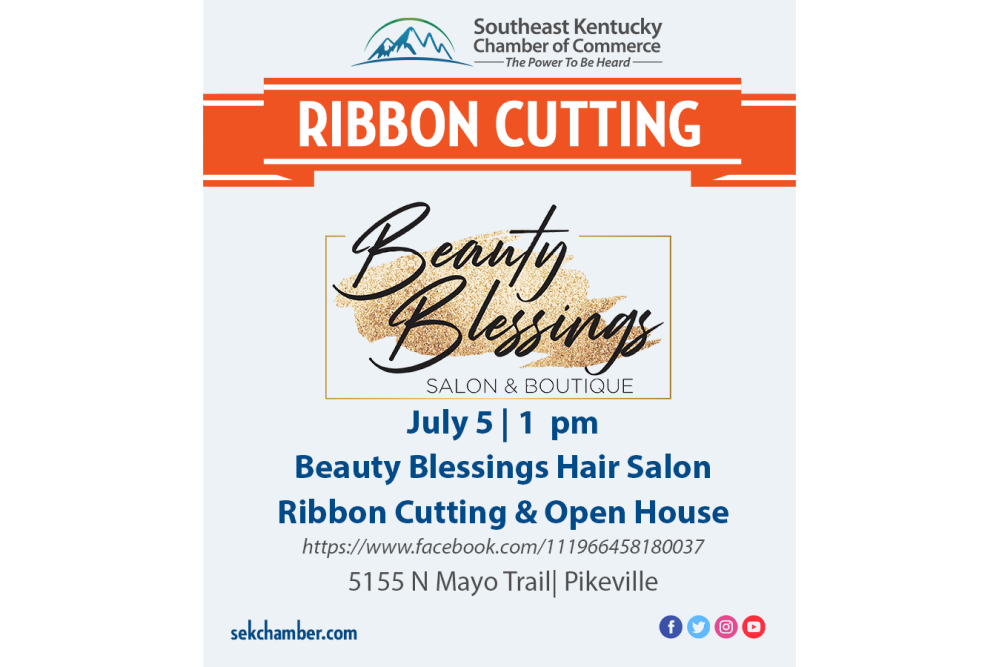 Ribbon Cutting for Beauty Blessing Salon and Boutique
