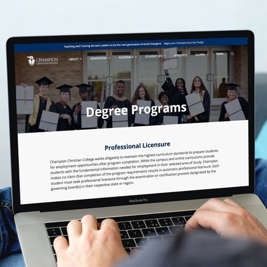 Champion Christian College offers degree programs