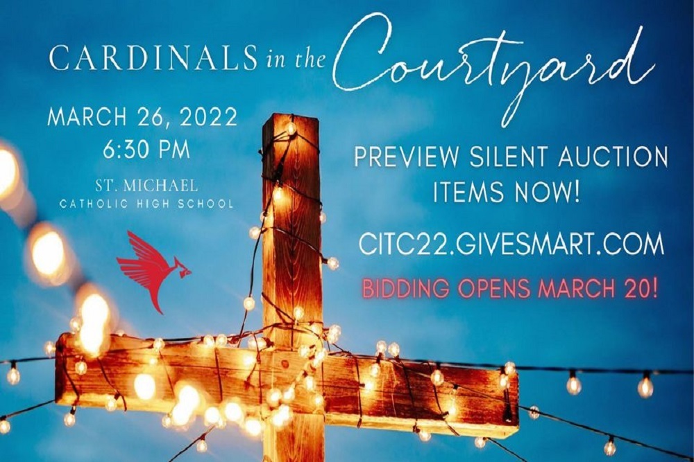 Cardinals In The Courtyard Dinner Tickets and Online Auction on March 26