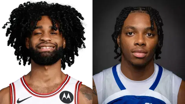 Coby White and Leslie Minter