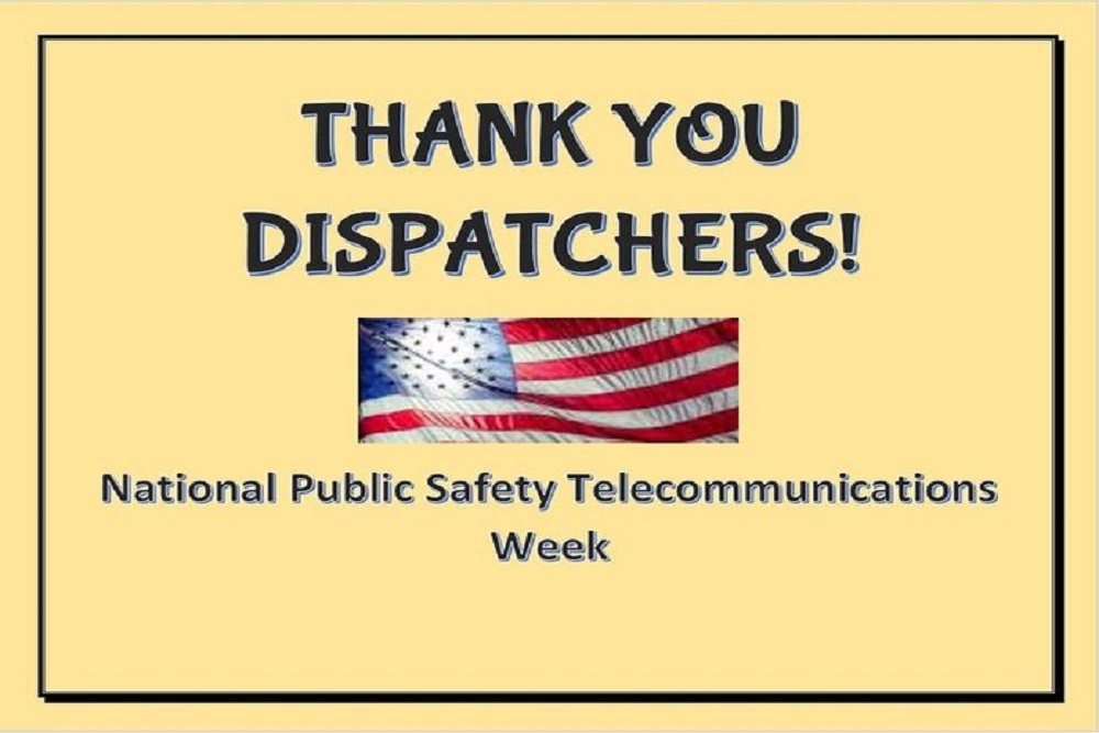 Cumberland County Sheriff’s Office Thank you Dispatchers