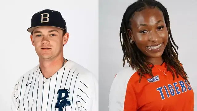 Garrett Lang and Shamiya Raines