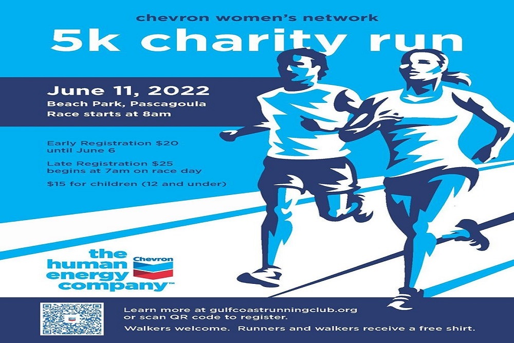 Jackson County Chamber of Commerce – Chevron Women’s Network 5k Charity Run on June 11th