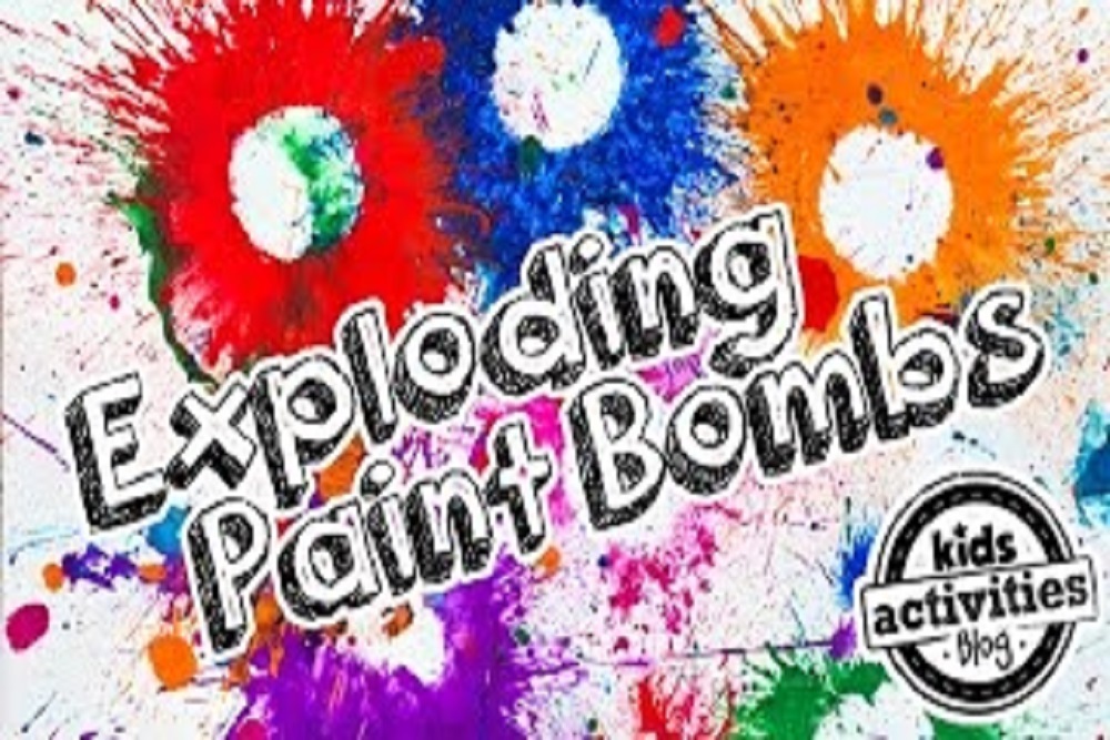 Teen Tuesday – Exploding Paint Bombs on May 3 Teen Tuesday – Exploding Paint Bombs on May 3