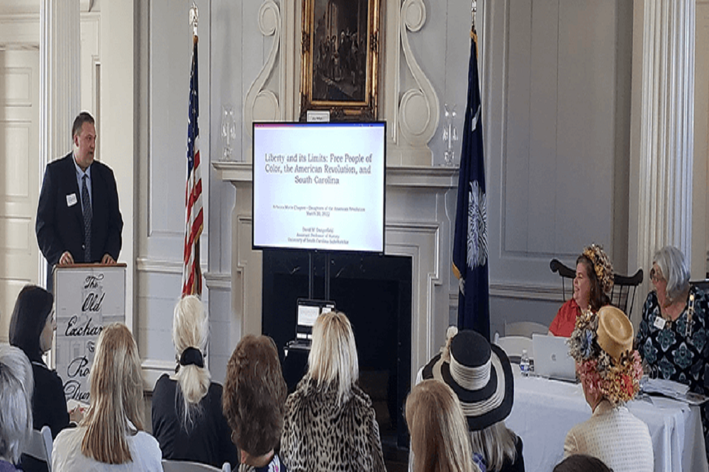 Dangerfield Shares History with Daughters of the American Revolution