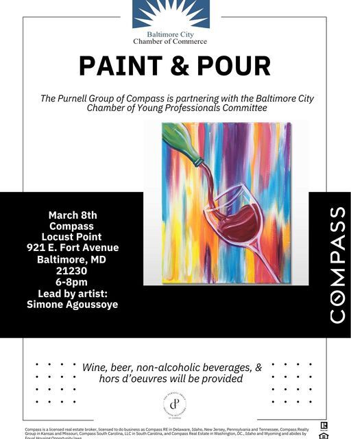 Paint & Pour to be held March 8, 2023