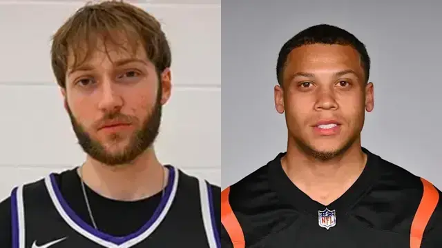 Leo Amari IV and Jermaine Burton Leo Amari IV and Jermaine Burton