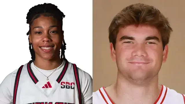 D'Arrah Allen and Nick Lundy