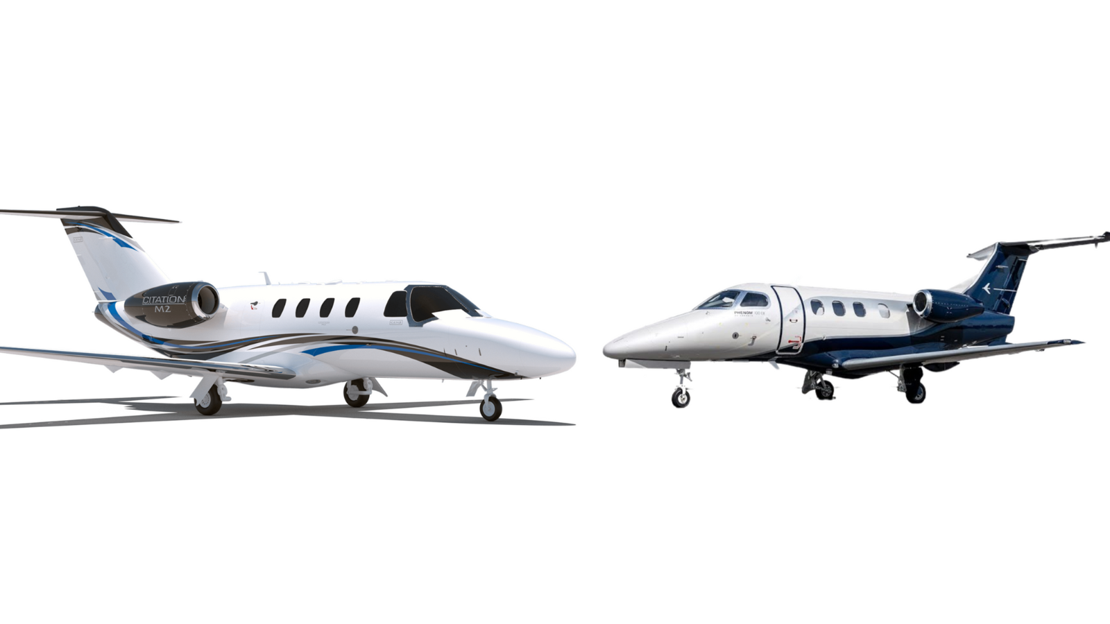 Cessna Citation M2 Gen 3 and Embraer Phenom 100EV Cessna Citation M2 Gen 3 and Embraer Phenom 100EV