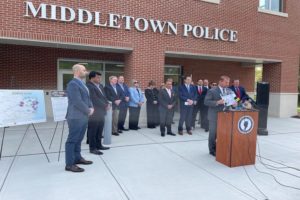 Sheriff Golden Urges State Of New Jersey To Enact Stronger Laws On Auto Theft