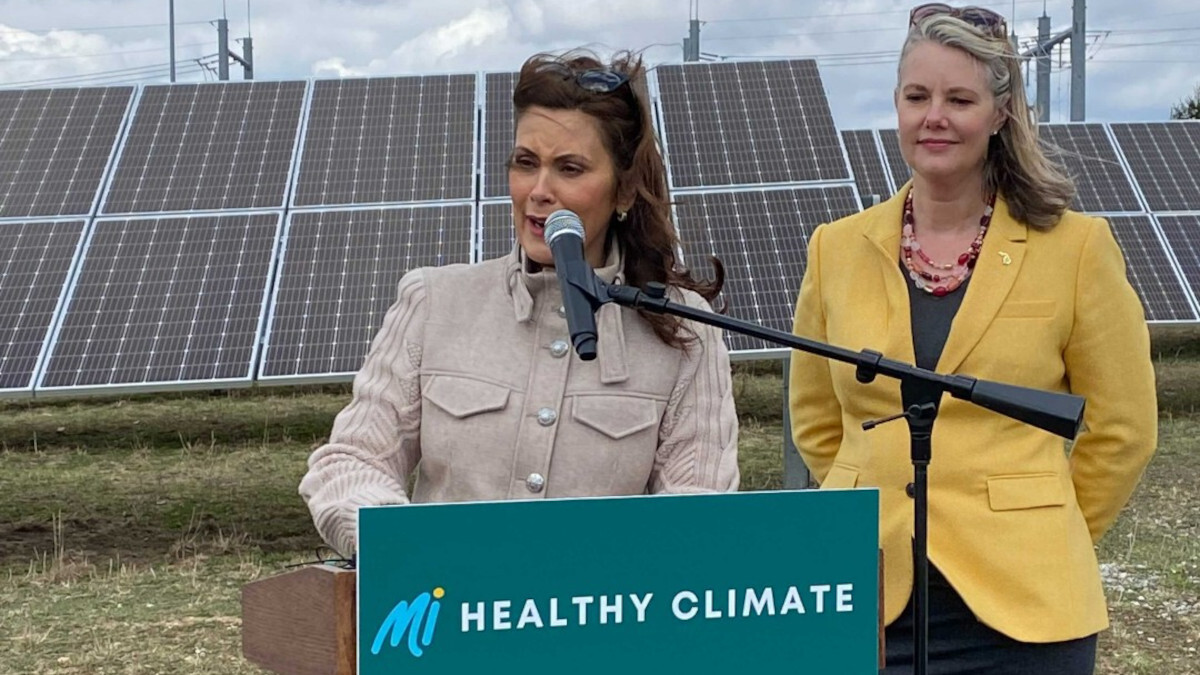 Whitmer: Michigan ‘will keep leading by example and investing in clean, renewable energy’