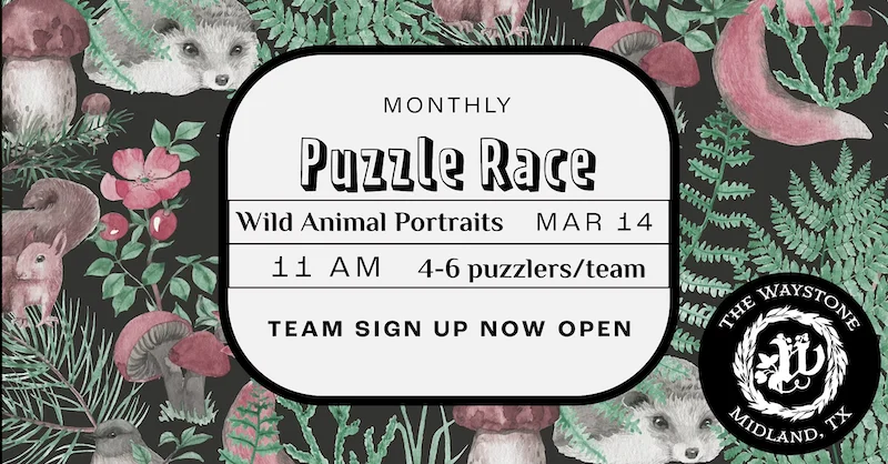 The Waystone to host monthly Puzzle Race on Saturday
